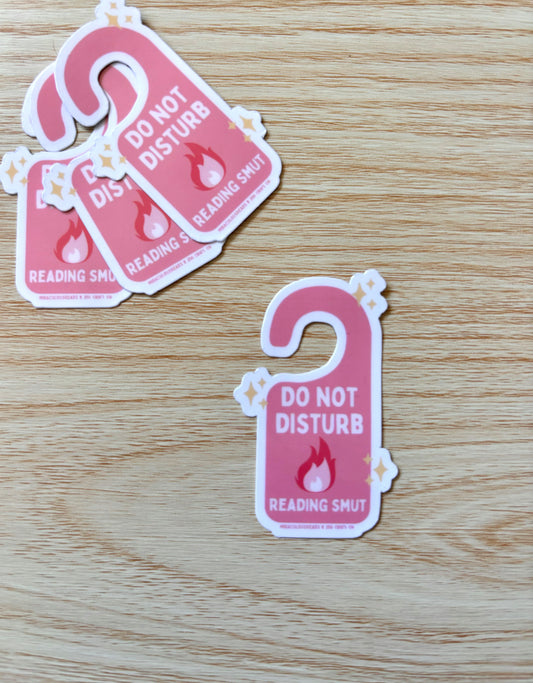 Do not disturb sticker