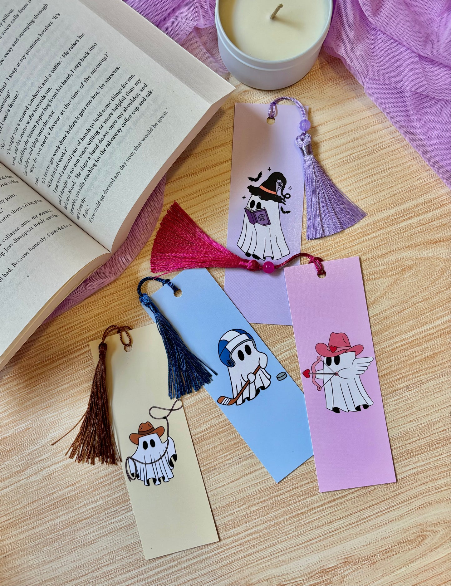 Ghosty Boy Bookmarks