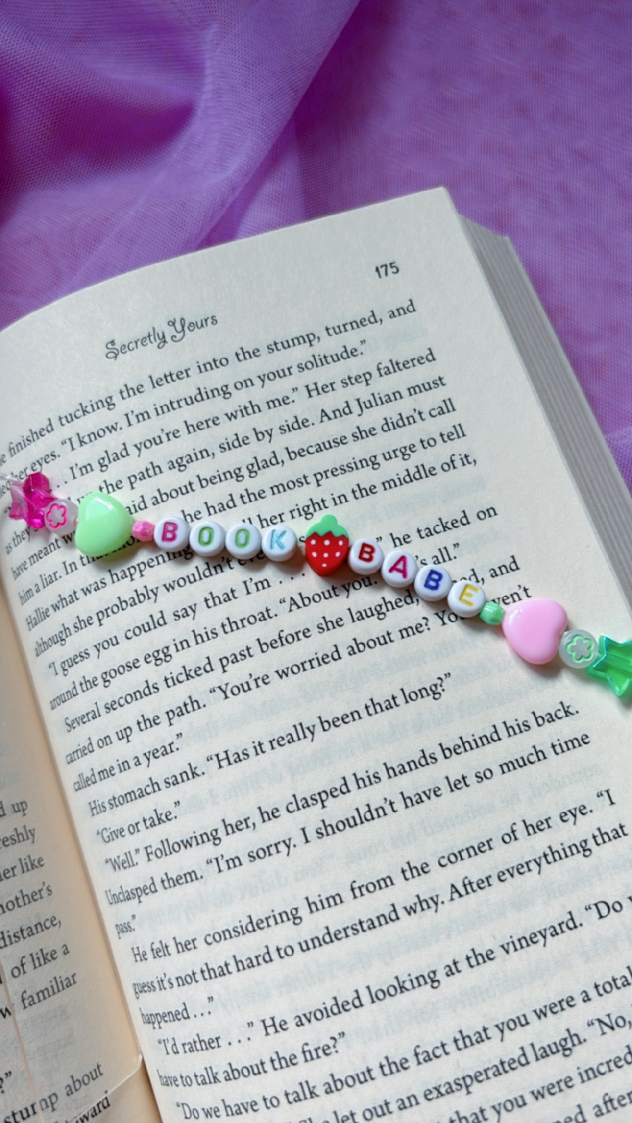 Book Babe ~ Charm Bookmark