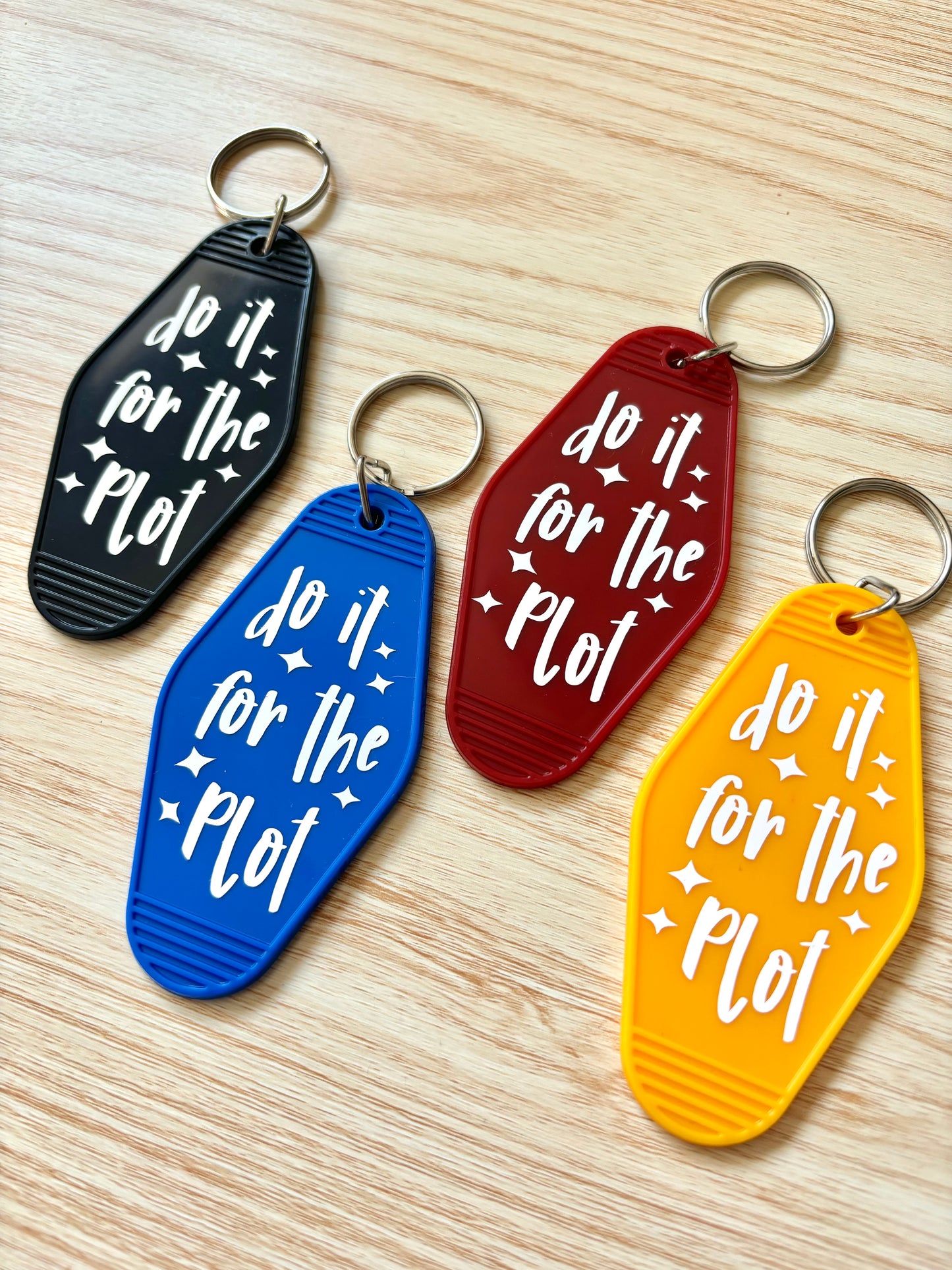 Keychains- do it for the plot