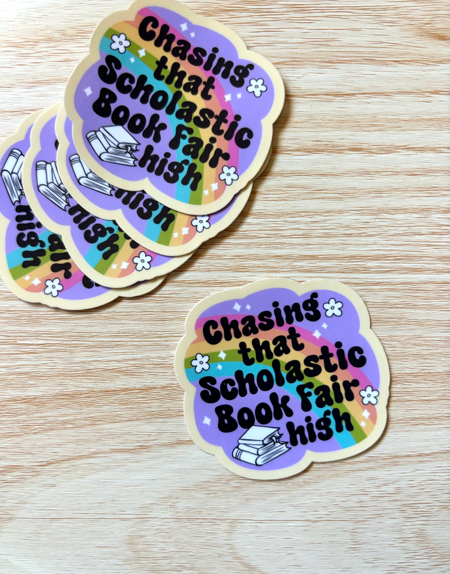 Scholastic sticker