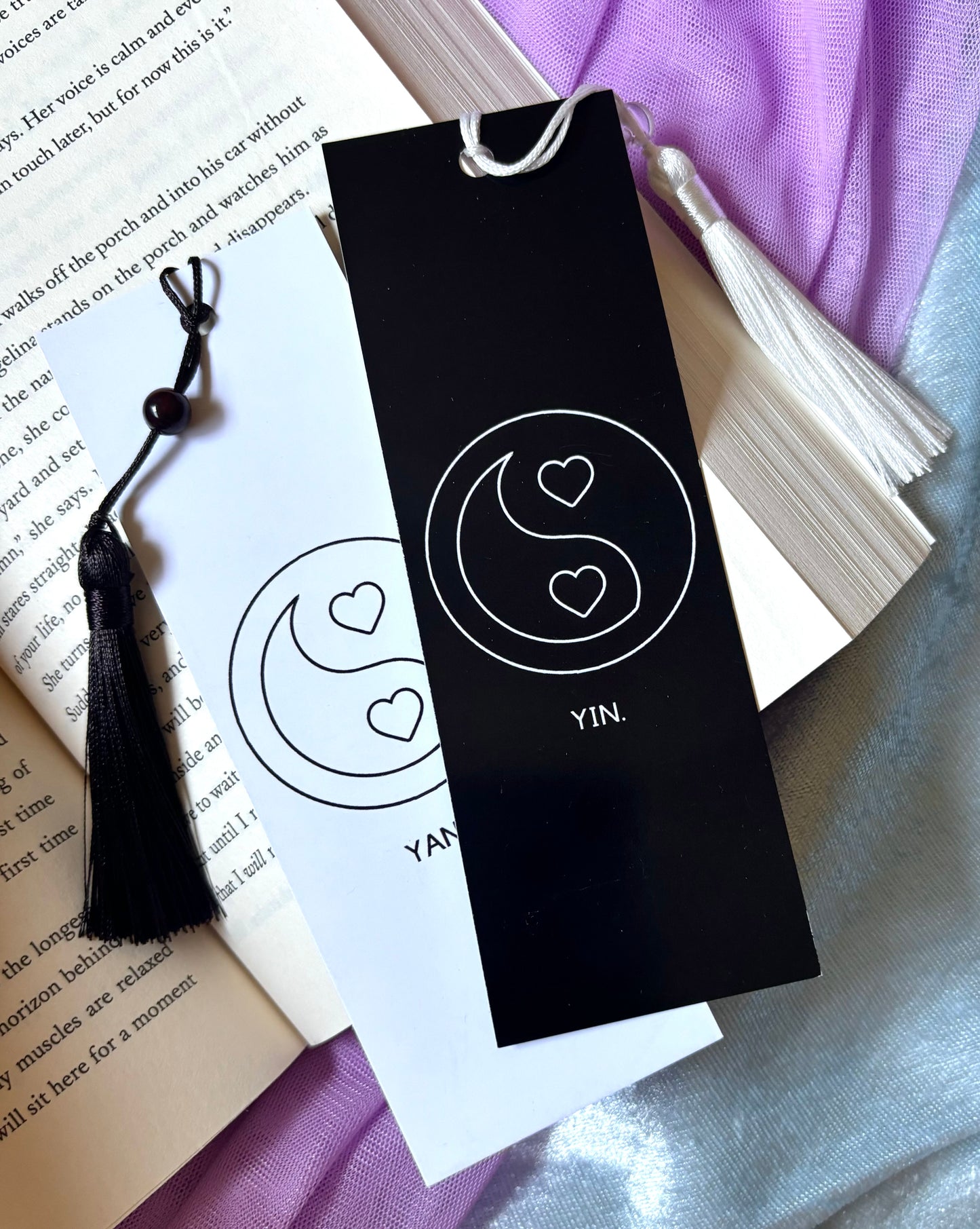 Yin Yang Bookmark Set