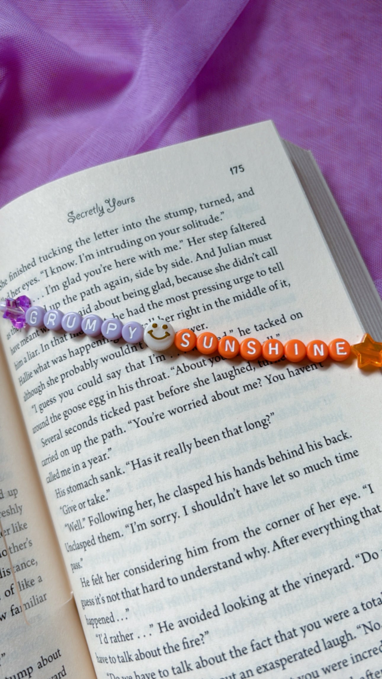 Grumpy Sunshine ~ Charm Bookmark